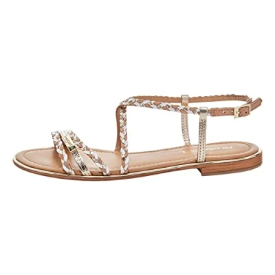 Afbeelding van Les Tropeziennes par M Belarbi Homage Sandalen, Dames, Maat: 36, Nude/multi Leer
