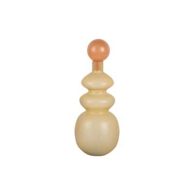 Afbeelding van Present Time Vaas Alegre Anillo Soft yellow &amp; peach orange