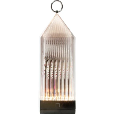 Afbeelding van Kartell Lantern Tafellamp LED Oplaadbaar Smoke Grey