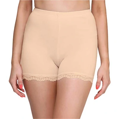 Afbeelding van Merry Style Dames Korte Legging MS10 294 (Beige, L)
