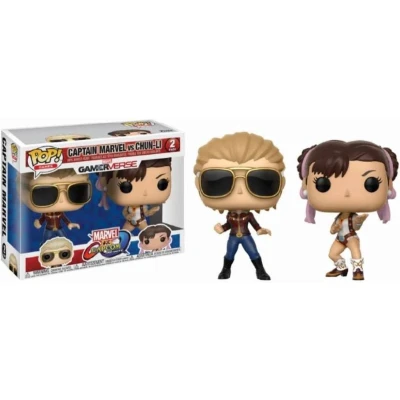 Afbeelding van Marvel vs Capcom Infinite Funko Pop Vinyl: Captain Chun Li Double Pack