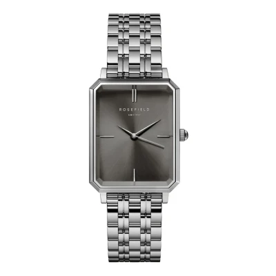 Afbeelding van Rosefield dames Octagon horloge OGSSS O80 in de kleur Donkergrijs