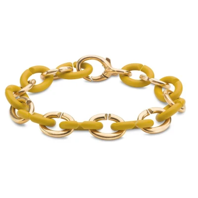 Afbeelding van Mellow Yellow Half Bronze Bracelet