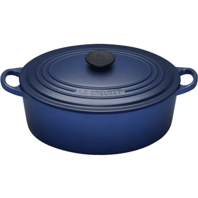 Afbeelding van Le Creuset. Ovale braadpan / stoofpan Signature Cobalt. 29cm