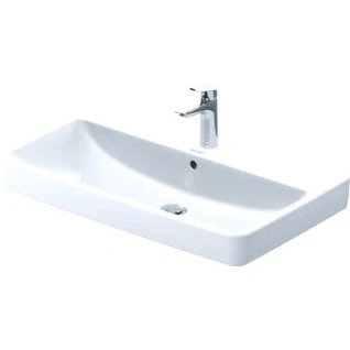 Afbeelding van Duravit No.1 wastafel 80x46x17.3cm Hoogglans Wit