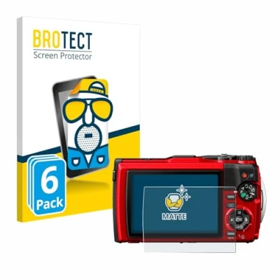 Afbeelding van BROTECT Screenprotector voor Olympus Tough TG 6 Folie Beschermfolie matte (6 Stuks)