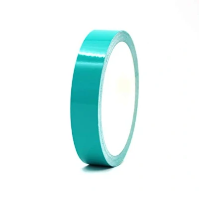 Afbeelding van 10 Meter sierstrips Auto Motorfiets Boot Model exterieur maken kleur selectie Finest Folia Decoratieve Strips Side Zelfklevende Waterdichte (20mm breedte, Turquoise)