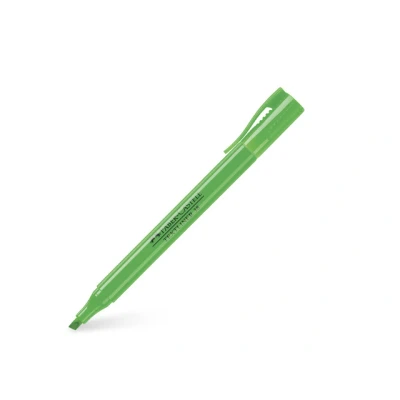 Afbeelding van 10x Tekstmarker Faber Castell 38 groen