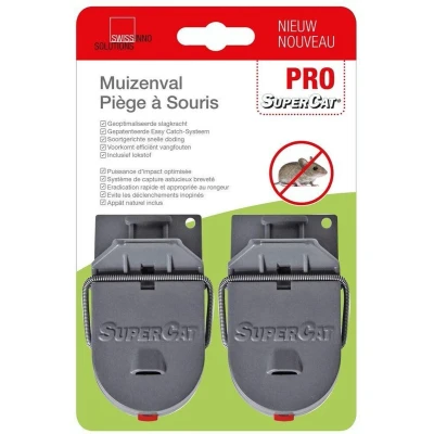 Afbeelding van Supercat Muizenval Pro Tegen Muizen Mertens Muizenvallen Ongediertewinkel