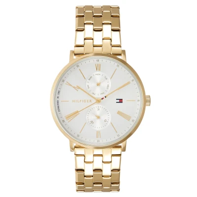 Afbeelding van Tommy Hilfiger Dressed UP Horloge goldcoloured, Dames, Maat: One Size, Gold coloured