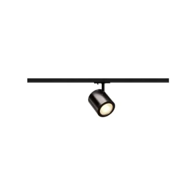 Afbeelding van Slv enola_c spot voor 1 fase hoogspanningsrail led 3000k zwart 55 incl adapter 1000712