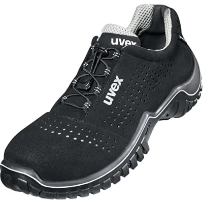 Afbeelding van Uvex Motion Style Veiligheidsschoenen S1 SRC ESD Zwart, Maat:48