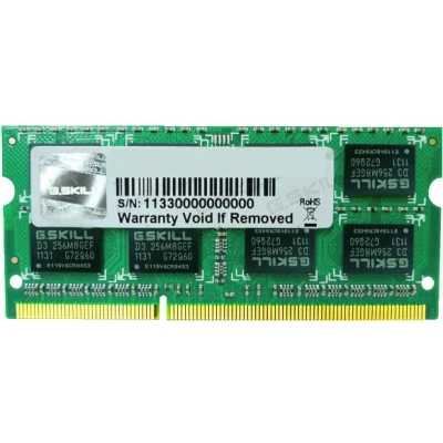 Afbeelding van G.Skill DDR3 SODIMM Standard 4GB 1066MHz