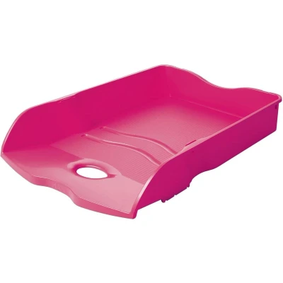 Afbeelding van 3x Brievenbak HAN Loop A4/C4 stapelbaar Trend Colour roze