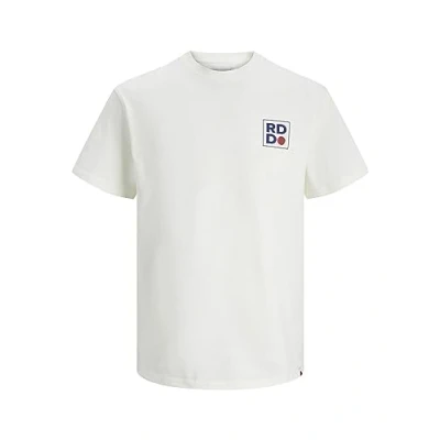 Afbeelding van R.D.D. Royal Denim Division Tshirt print, Heren, Maat: Small, Egret