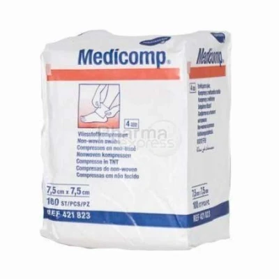 Afbeelding van Medicomp 7,5x7,5cm 6l. Nst. 100 P/s