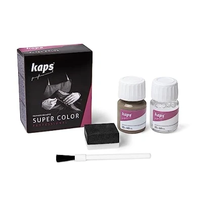 Afbeelding van Kaps super color leer &amp; kunstleer verf inc.cleaner (141) Otter 25ml