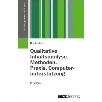 Afbeelding van Qualitative Inhaltsanalyse. Methoden, Praxis, Computerunterstützung
