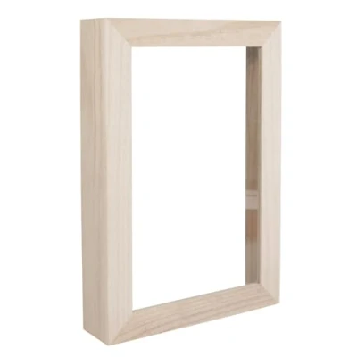 Afbeelding van Rayher Houten lijst met acrylglas, 30 x 21 5 cm, 3D fotolijst diep om te vullen, objectlijst glas, hout, FSC gecertificeerd, 62788000