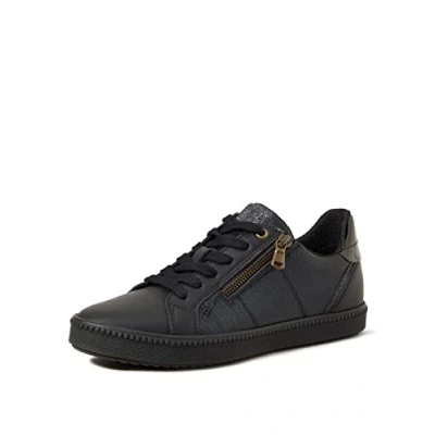 Afbeelding van Geox D Blomiee Sneakers laag, Dames, Maat: 35, Black Hoogwaardig imitatieleer