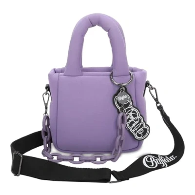 Afbeelding van Buffalo Boxy04 Dameshandtas van neopreen, lila, lila (lilac)