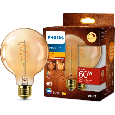 Afbeelding van Philips Filamentlamp amber 40W G95 E27