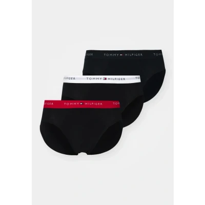Afbeelding van Tommy Hilfiger Signature Brief 3 PACK Slip, Heren, Maat: Small, Desert sky/primary red/white