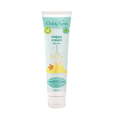 Afbeelding van Childs Farm Baby Luiercrème 100ml Aloë Vera Geschikte Pasgeborenen Met Droge, Gevoelige &amp; Eczeemgevoelige Huid