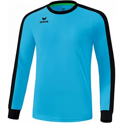 Afbeelding van Erima Retro Star Voetbalshirt Lange Mouw Kinderen Curaçao / Zwart Maat: 152
