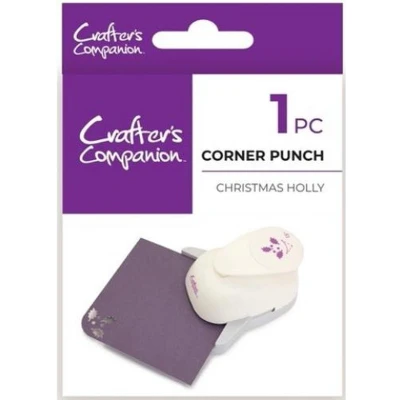 Afbeelding van Crafters Companion Xmas Corner Punch Christmas Holly