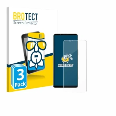 Afbeelding van BROTECT Screenprotector voor Sony Xperia 1 VII Folie Beschermfolie Beschermglas transparant (3 Stuks)