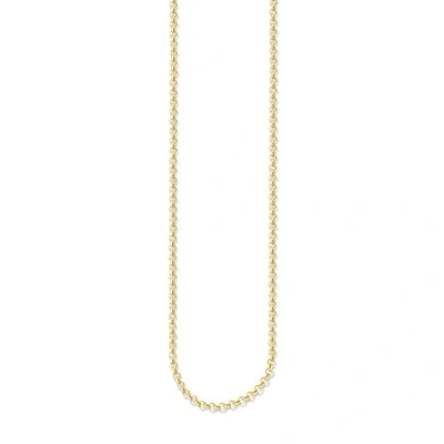 Afbeelding van Thomas Sabo Unisex Ketting 925 sterling zilveren 45 Goud 32004218