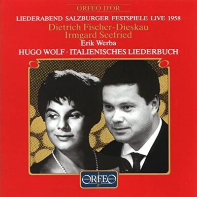 Afbeelding van Dietrich Fischer Dieskau, Irmgard Seefried, Erik Werba Wolf: Italienisches Liederbuch (Live Recording 1958) (CD)