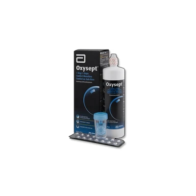 Afbeelding van Oxysept 1 Step 3x 300ml + 90 tabl lenshouder] lenzenvloeistof