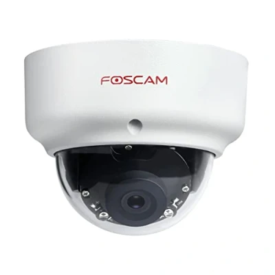 Afbeelding van Foscam D2Ep Ip Camera Voor Buiten, HD, 2 Mp, Infrarood, 20 M Intelligente Bewegingsdetectie Compatibel Met Amazon Alexa, 11.25 x 8.8 cm, Grijs