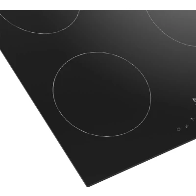 Afbeelding van Beko HIC63400, Zwart, Ingebouwd, 60 cm, Inductiekookplaat zones, Glaskeramiek, 3 zone(s)