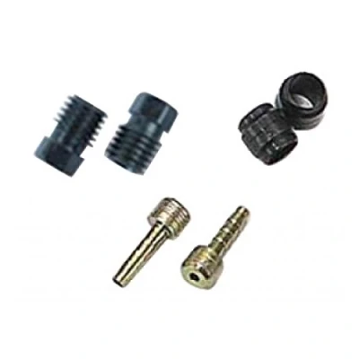Afbeelding van XLC Unisex volwassenen BR X65 aansluitkit voor schijfremleiding, zwart, zilver, unisize