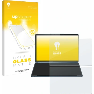 Afbeelding van upscreen Beschermfolie Screen Protector Mat voor Lenovo Yoga Book 9i Gen 9 Antireflecterend Beschermglas, 9H Hardheid, Antikras