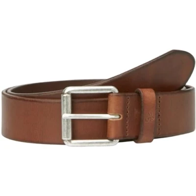 Afbeelding van Marc O&#039;Polo Heren 3008, luxe herenriem, chique leren riem in vintage look, stijlvol herenaccessoire, bruin, 90