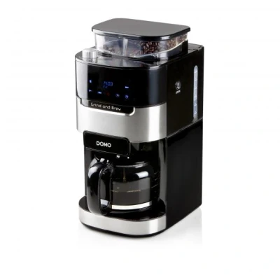 Afbeelding van Domo koffiezetapparaat Grind and Brew, digitaal, 1,5 liter, zwart