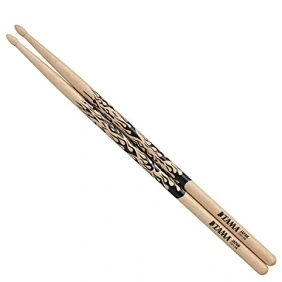 Afbeelding van Tama Rhythmic Fire Sticks 5B F Japanese Oak Drumsticks