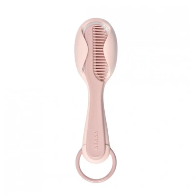 Afbeelding van Béaba Kapset Kam&amp;Borstel Old Pink
