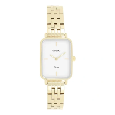 Afbeelding van OOZOO Vintage series Goudkleurige horloge met roestvrijstalen armband C20418