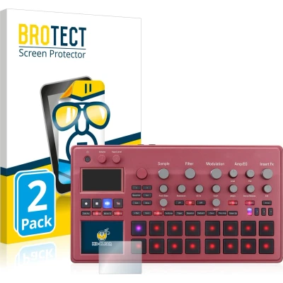 Afbeelding van BROTECT Screenprotector voor KORG electribe Sampler Folie Beschermfolie transparant (2 Stuks)