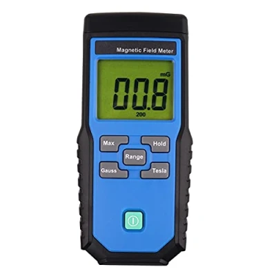 Afbeelding van EMF ELF Magnetische veldmeter elektromagnetische detector micro Tesla/Milli Gauss 30 Hz 300 frequentietester