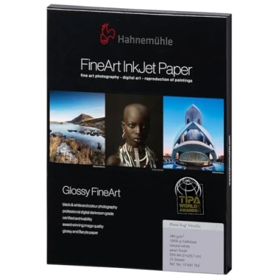 Afbeelding van Hahnemuhle Photo Rag Metallic 340gsm A4 25 Vellen