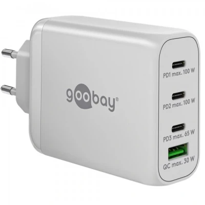Afbeelding van Opladen met maximaal 100 W, de USB C PD snellader Multiport W wit