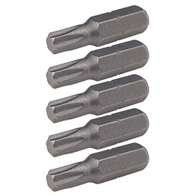 Afbeelding van 1/4&quot; CLASSIC bit TX, 25mm T7. 5 Stuk zilver
