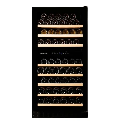Afbeelding van Dunavox Grande 94 Wijnkoelkast DX 94.270DSK 2 Zones Zwart