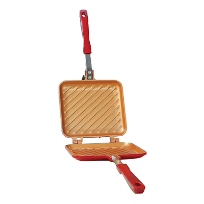 Afbeelding van Tosti ijzer Red Copper Flipwich Rood